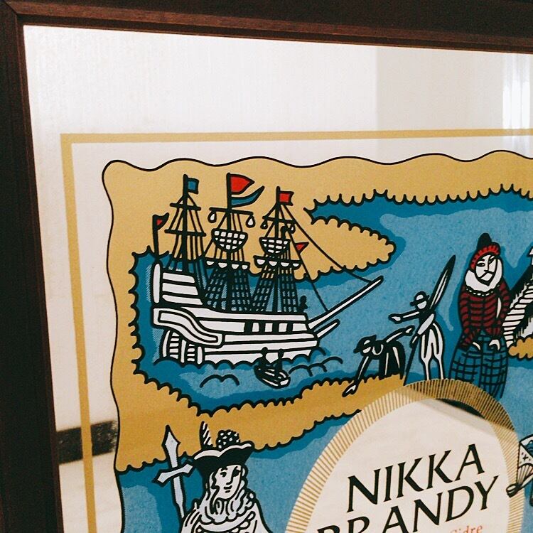 ニッカウヰスキー レトロ パブミラー | レトロ雑貨 チェリッシュ