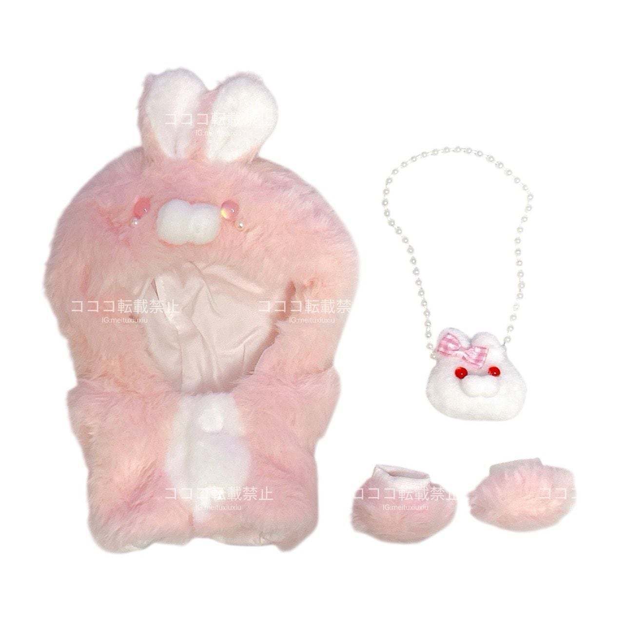 20cmぬい服】 かわいい くま うさぎ 着ぐるみ ぬいぐるみ用 服 着せ