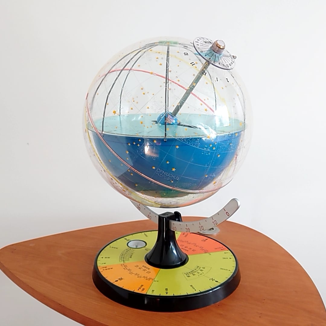 60年代 A.M.Y学習天球儀 国際情報社 山口天文機器製作所 昭和レトロ