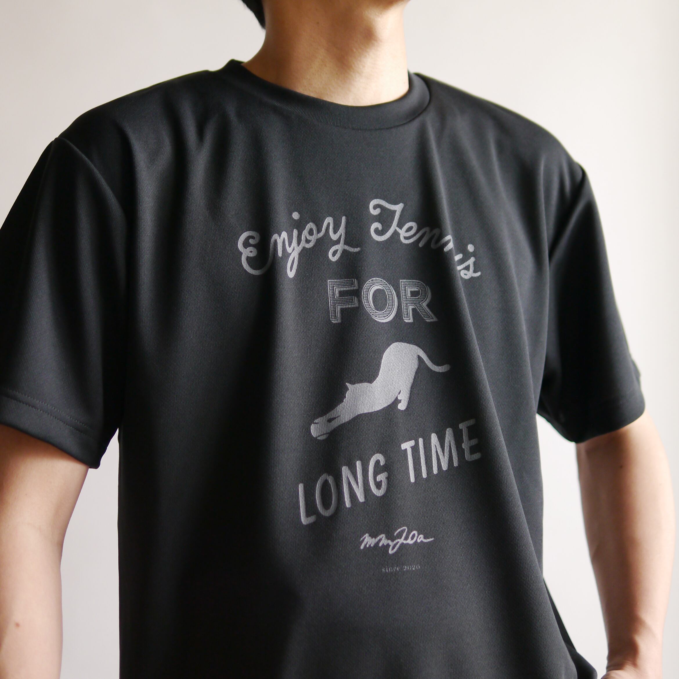 Enjoy.ドライTシャツ_ブラック | MM20a TENNIS WEAR