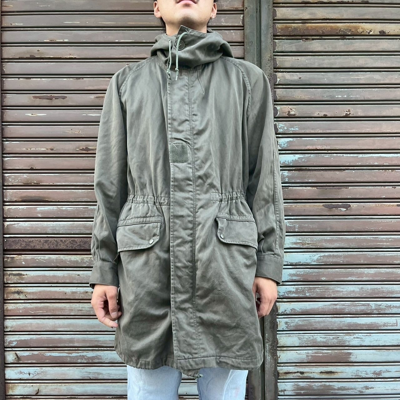 80s フランス軍 実物 M-64 ヴィンテージ フィールドパーカー 86C