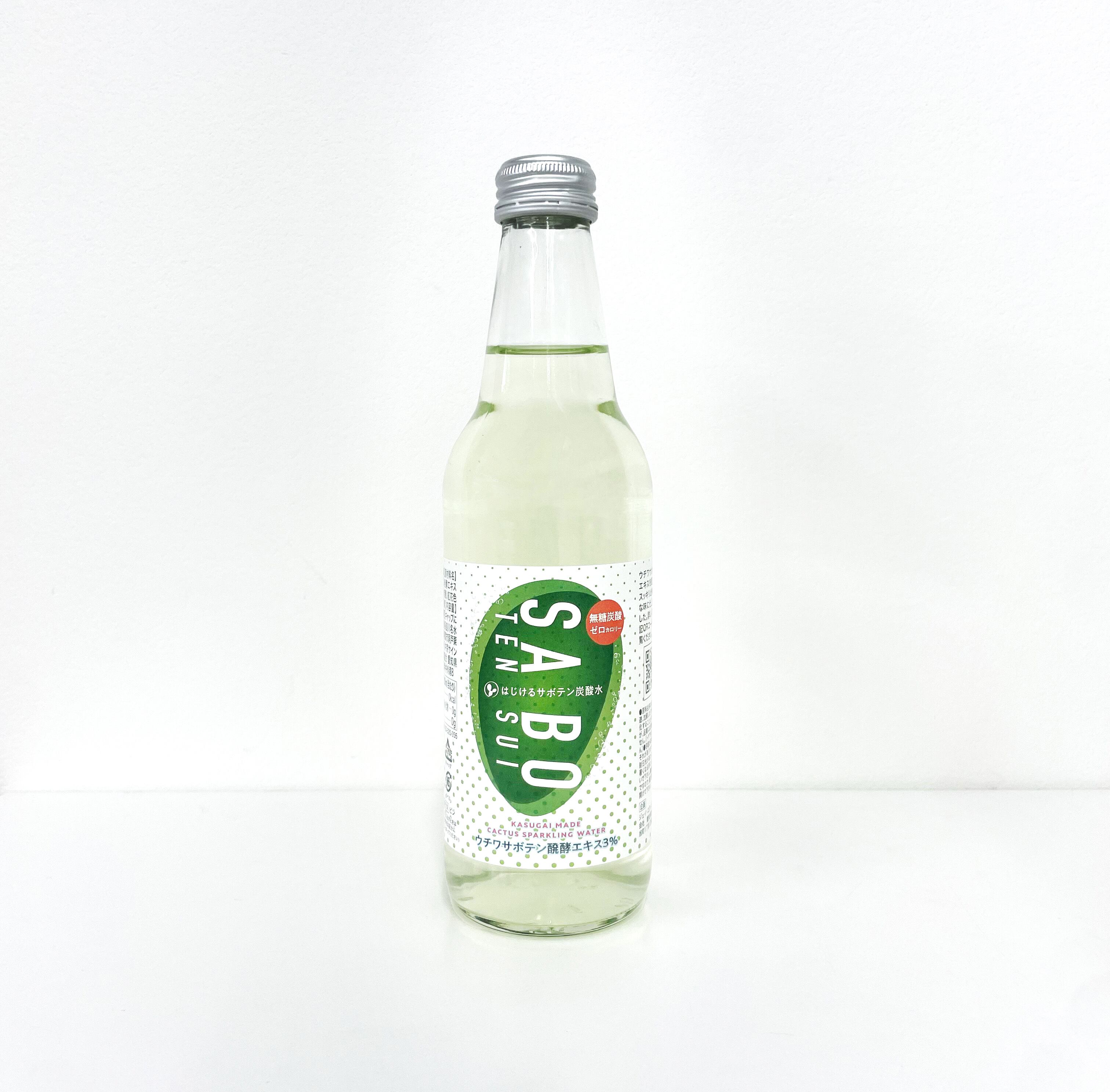 はじけるサボテン炭酸水 SABOTEN SUI(350ml×2本) | 食べるサボテン