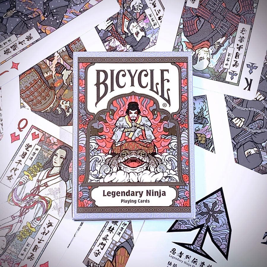 Bicycle Legendary Ninja Playing Cards (カスタムバイスクル
