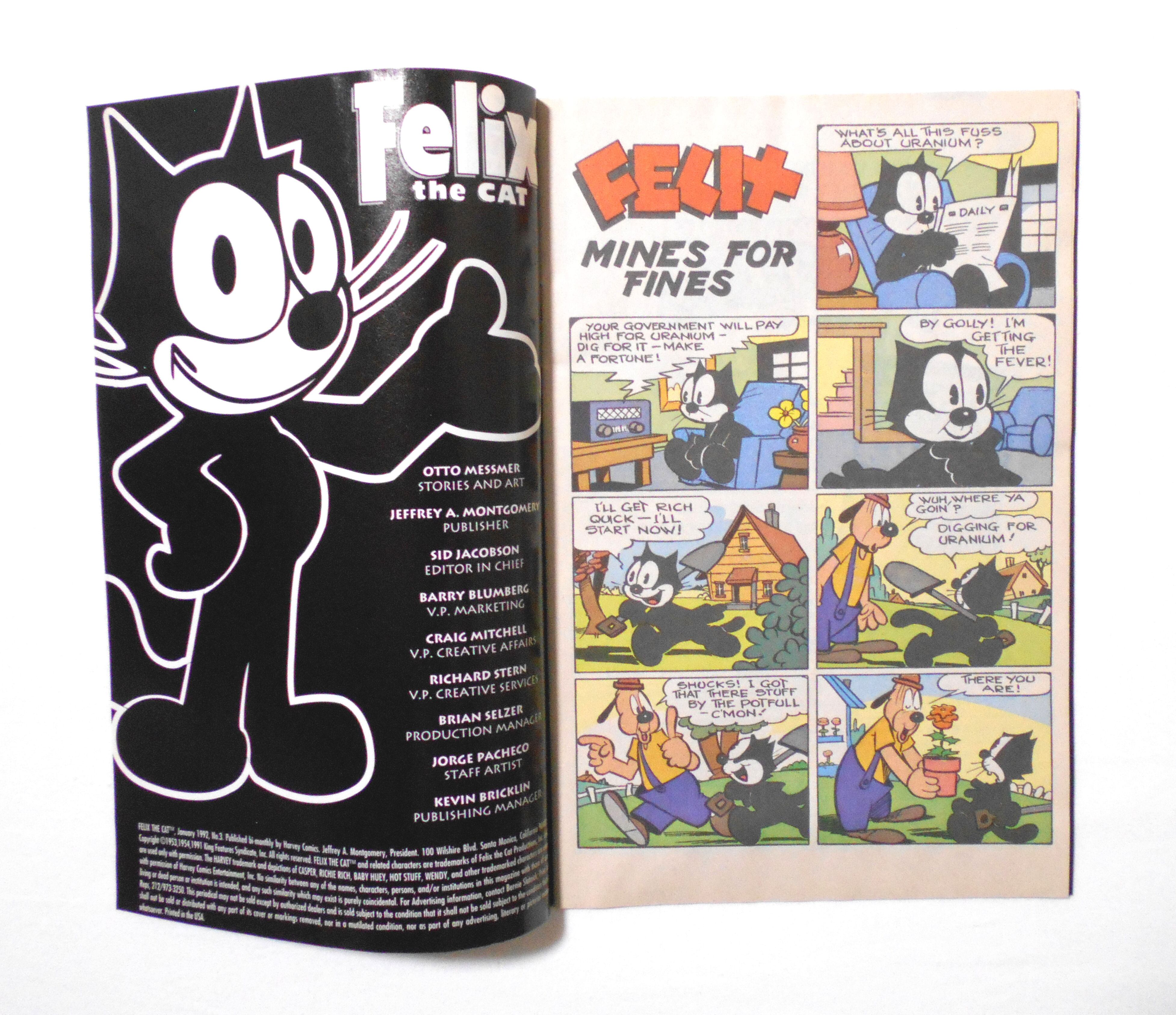 フィリックス・ザ・キャット FELIX THE CAT】 #3 中古アメコミ HARVEY