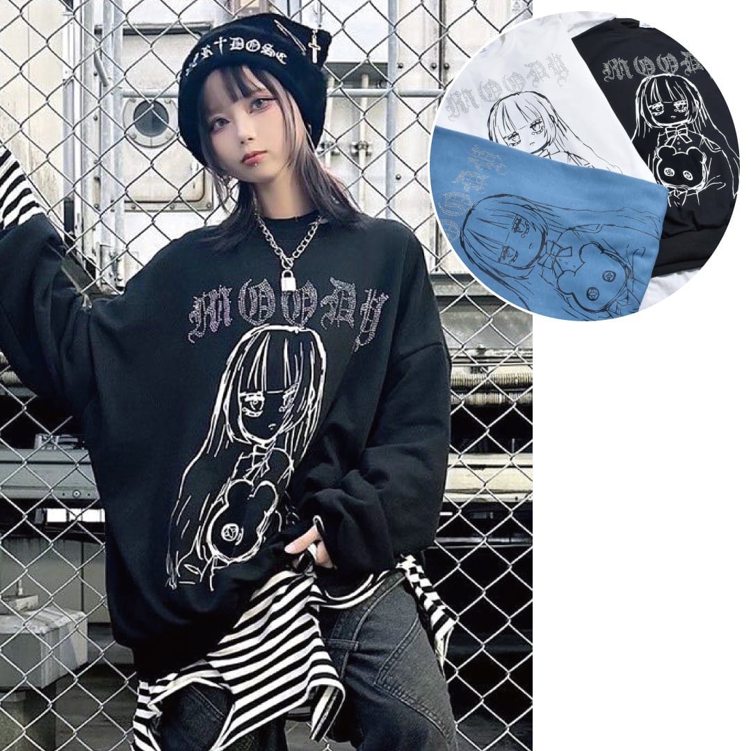 ラインストーン AZスウェット | VOLCAN&APHRODITE