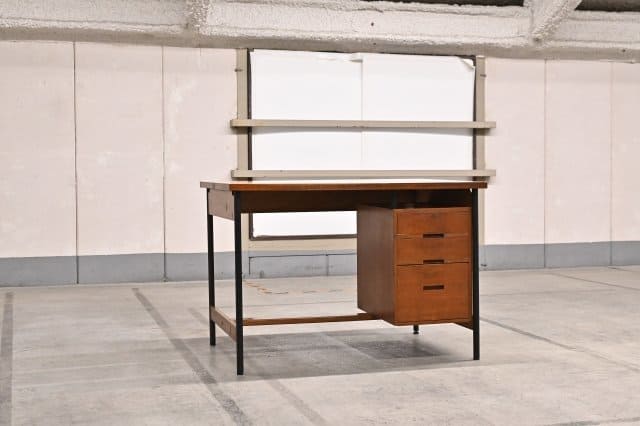 天童木工 チーク材 片袖デスク 机 ジャパニーズビンテージ 作業台