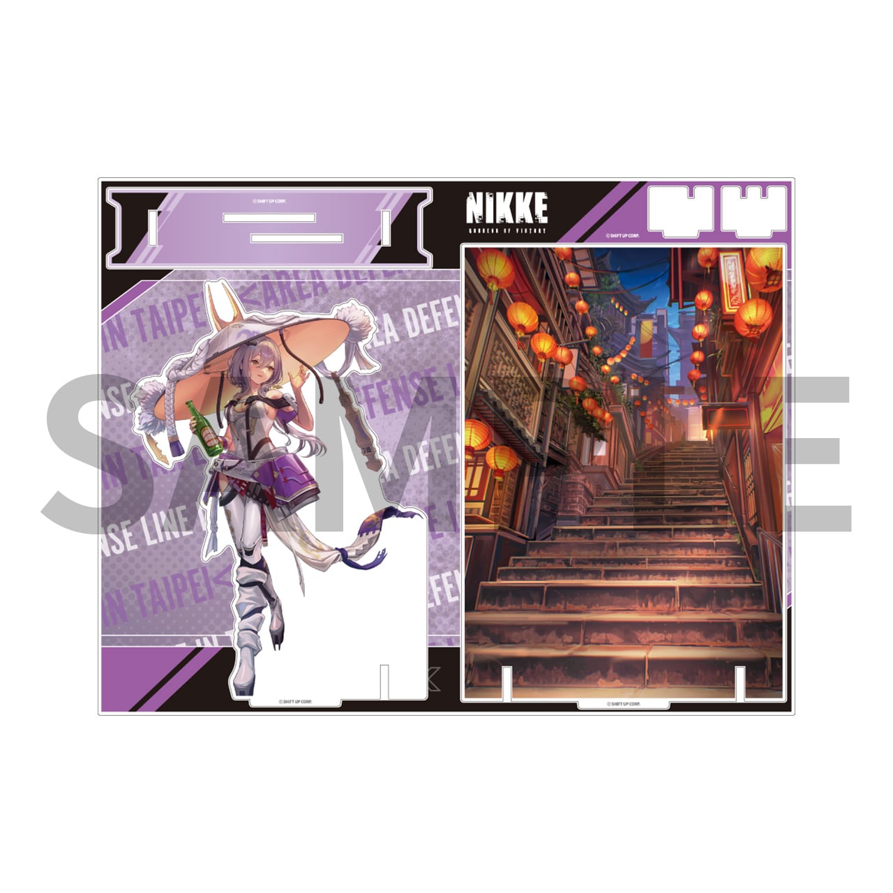 エリア防衛戦EXTRA台北】NIKKE ジオラマアクリル Area 2nd 台北