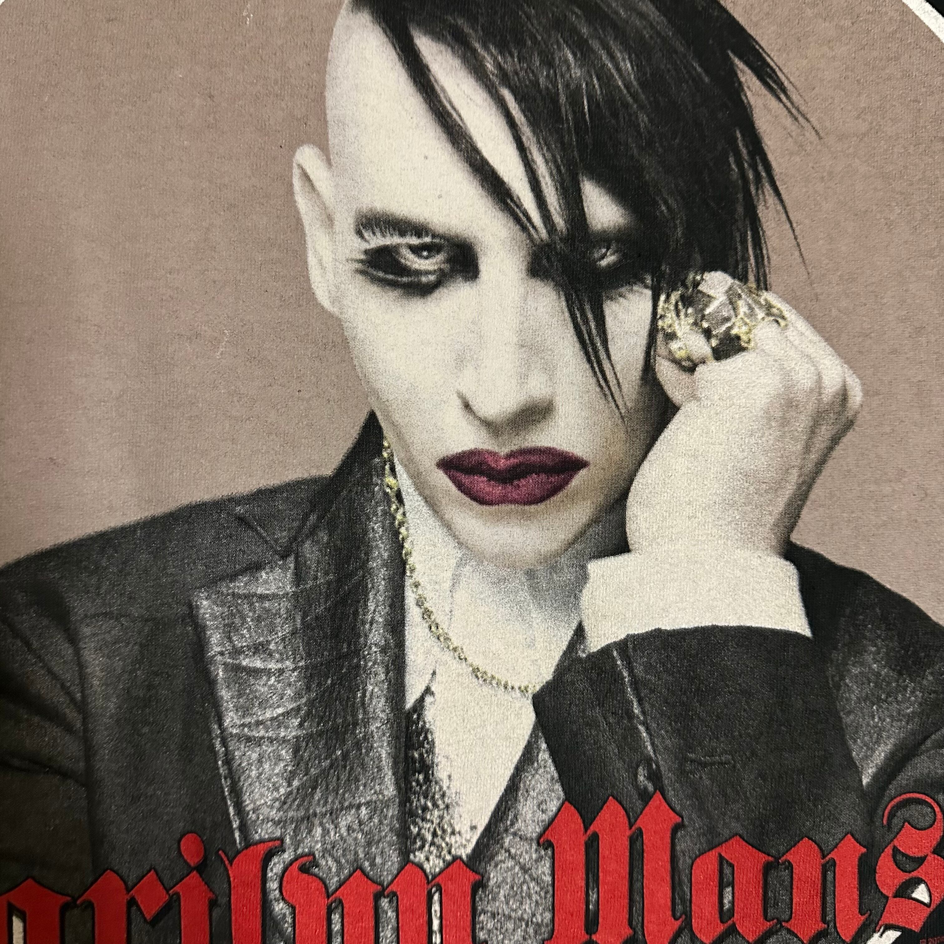 マリリンマンソン 2004 against all gods ツアー Tシャツ ブラック XL