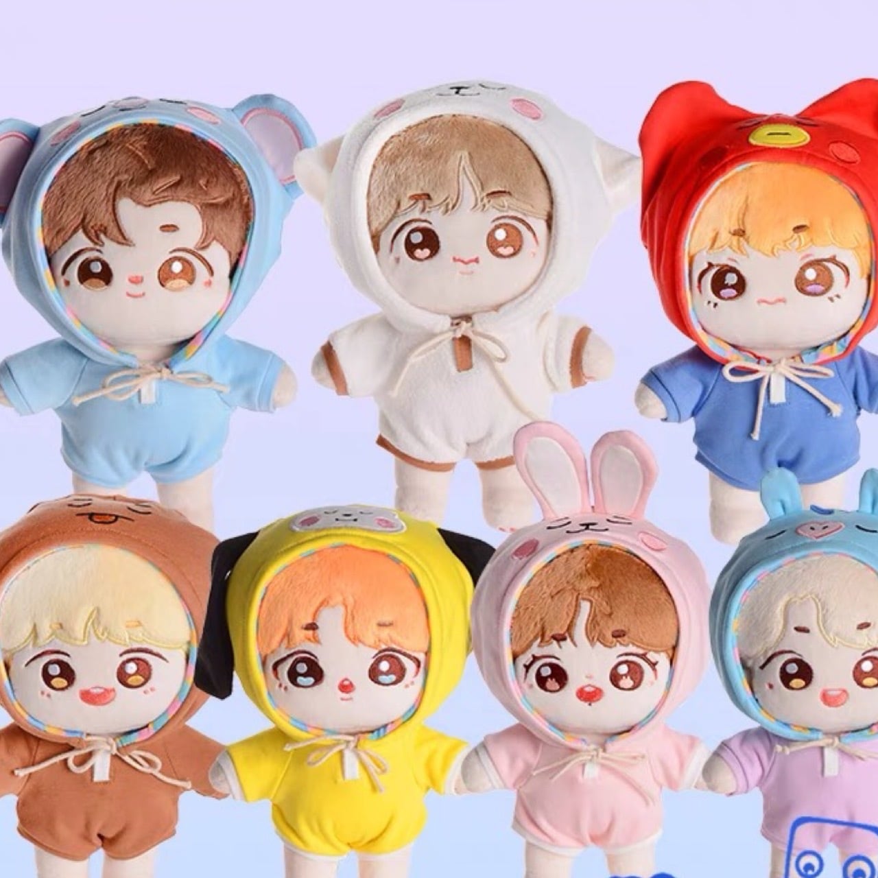 BT21 20㎝洋服付きドール』ちびぬい ぬい服 15㎝ 20㎝ドール 人形 オタ