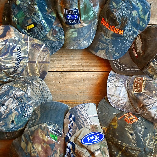 1点物◇リアルツリーカモ迷彩Remingtonベースボールキャップ古着メンズ
