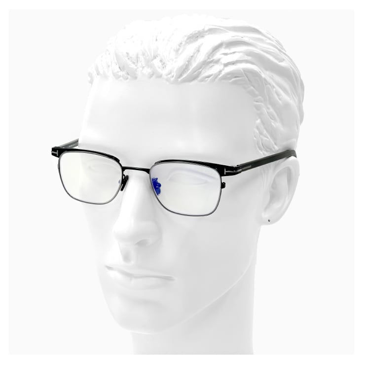 トムフォード FT5854-D-B/V 005 ブルーライトカット メガネ 度なし