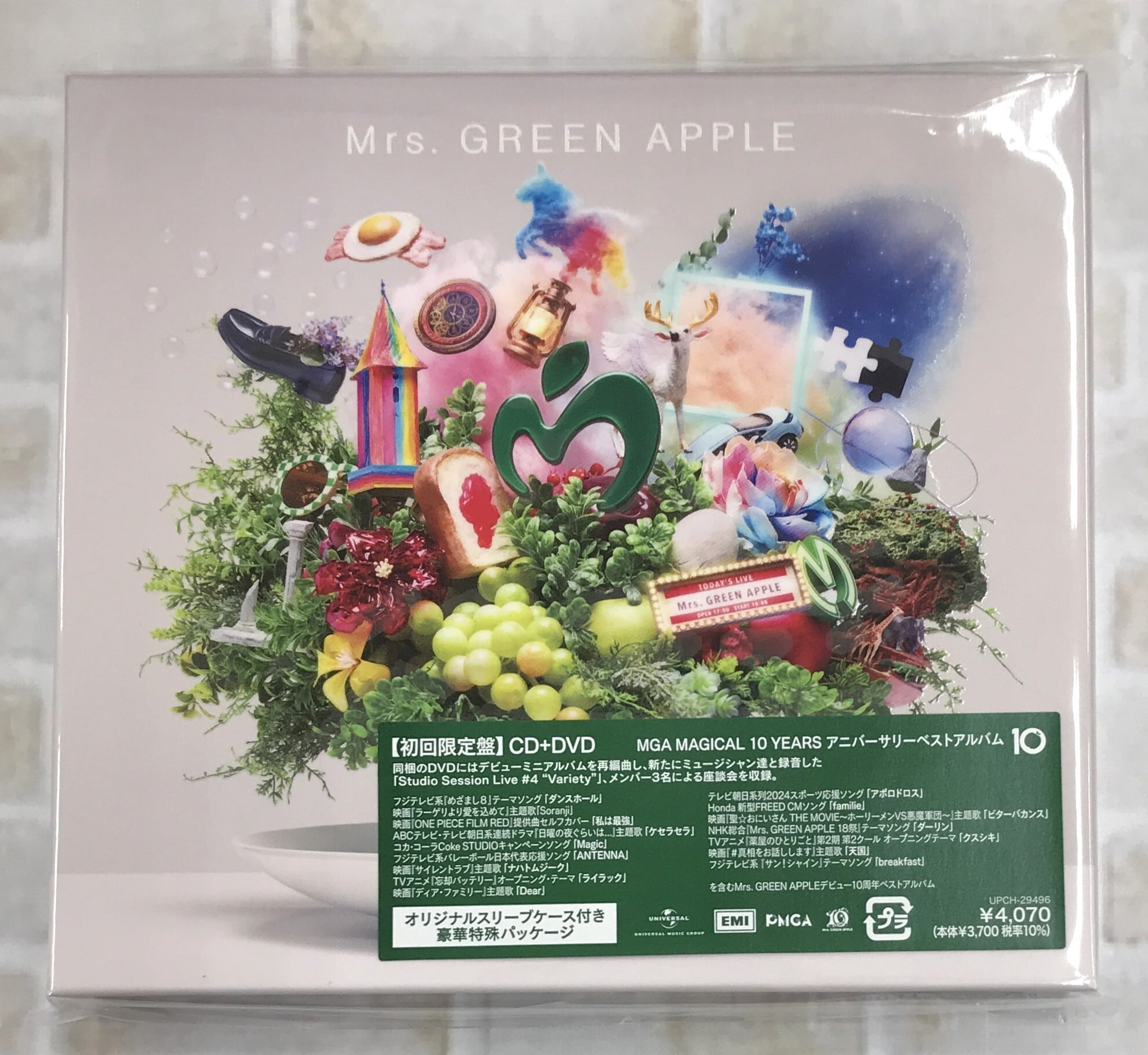 Mrs. GREEN APPLE 【Attitude/初回限定盤 DVD付き】 Attitude (初回