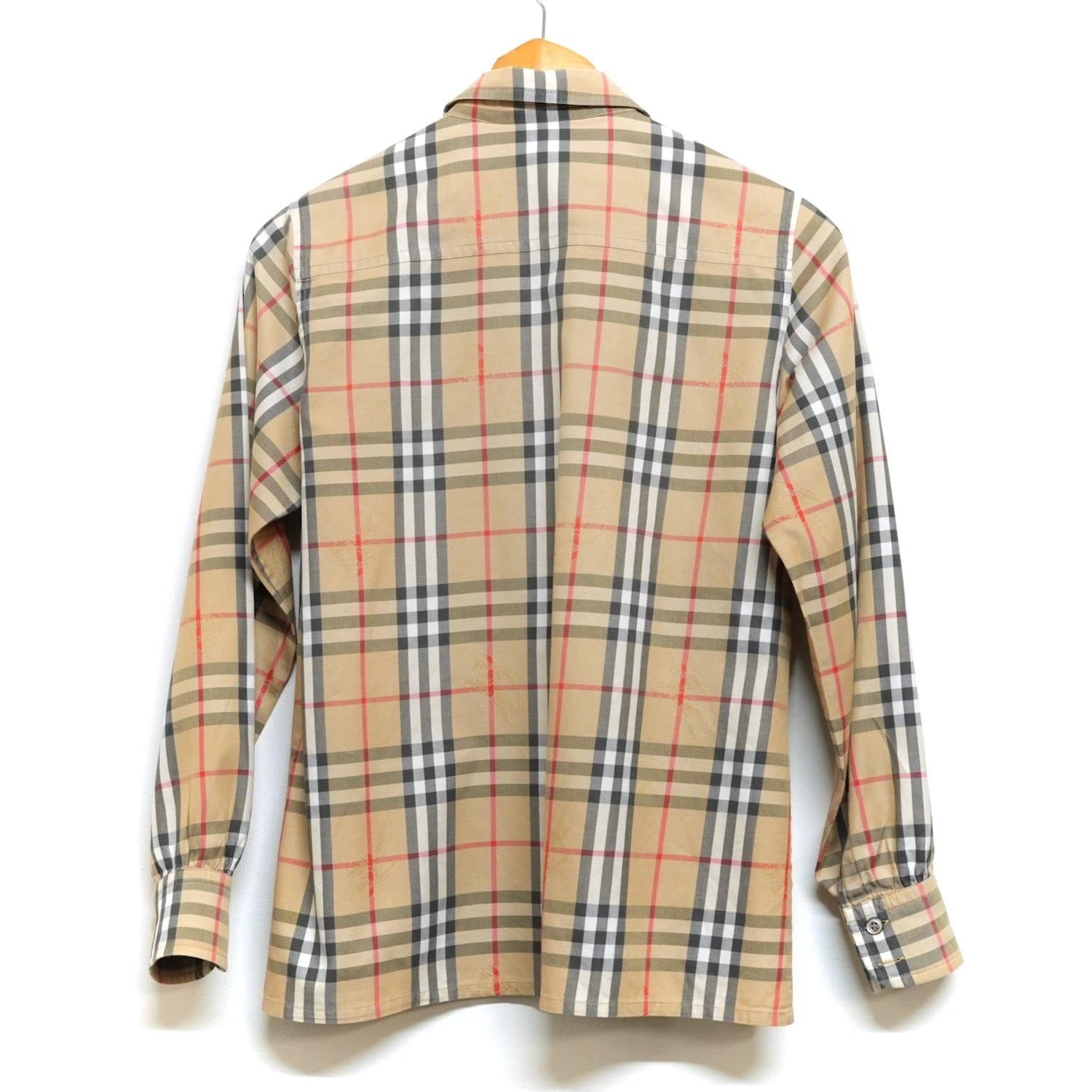 4148 Burberrys ヴィンテージバーバリー ノバチェック 長袖シャツ