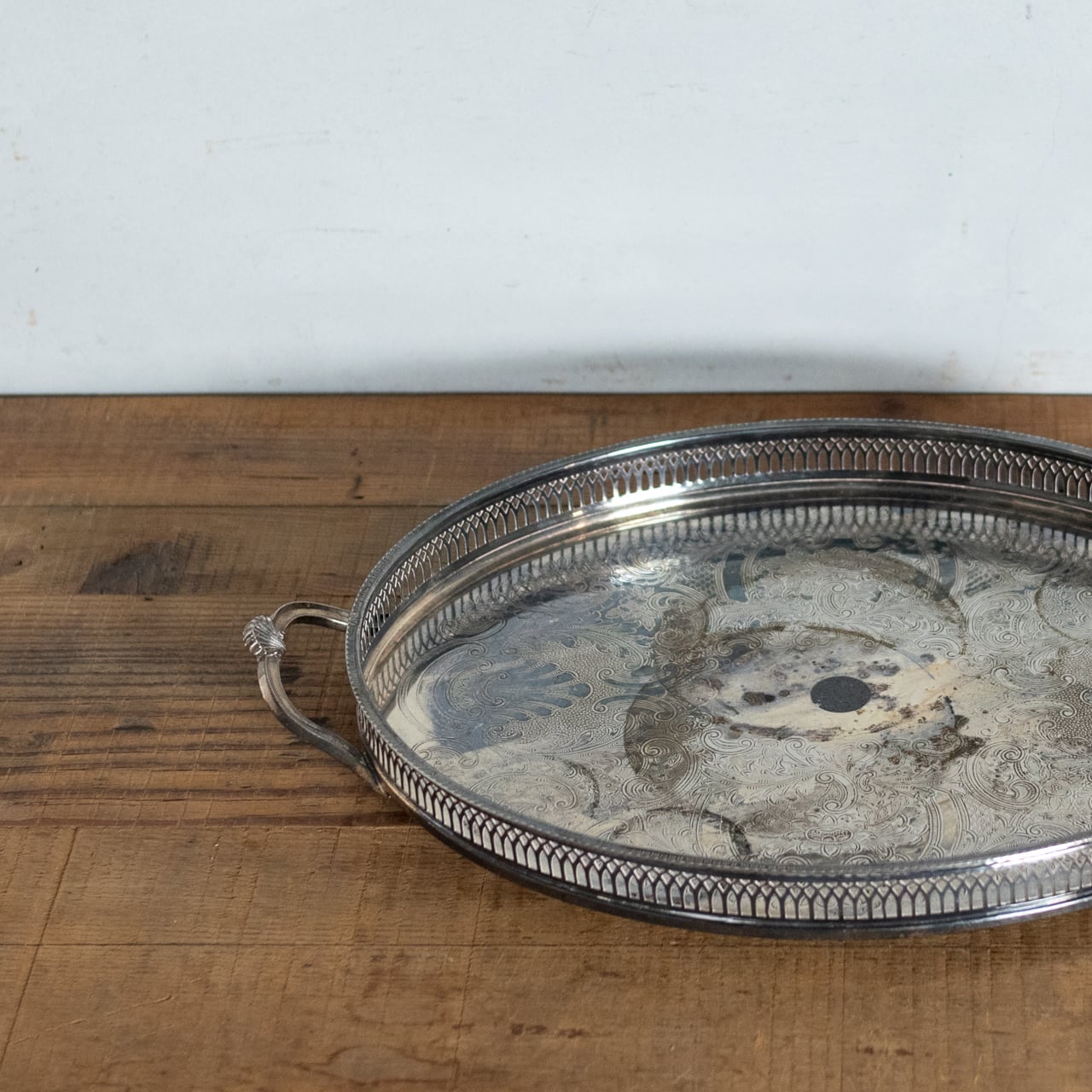 Tray / トレイ〈トレー・お盆・シルバー食器・シルバートレイ