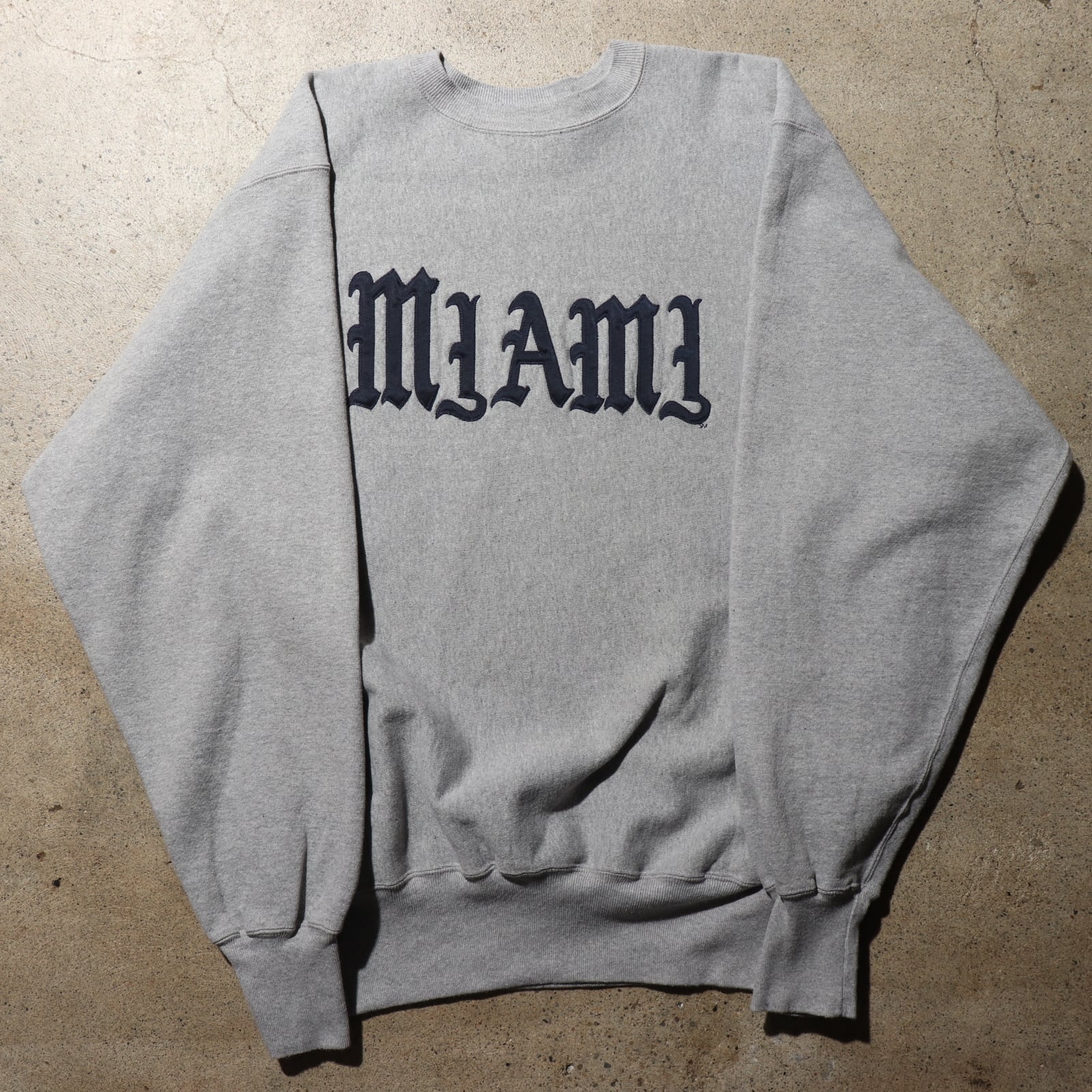 極美品 2XL 90s グレー オールドイングリッシュ ミディアムグレー