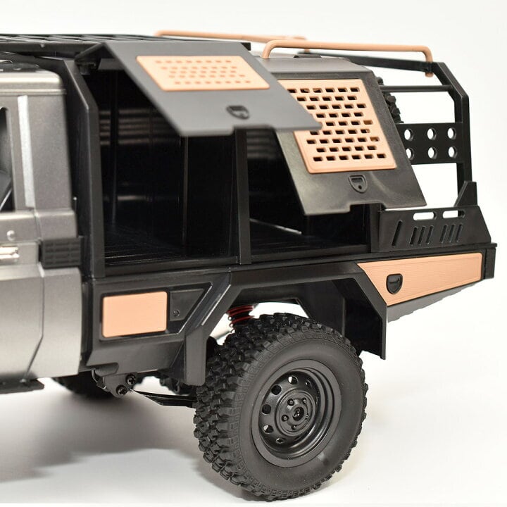 WPL JAPAN MNモデル トヨタ ランドクルーザー79オーバランド仕様 1/12