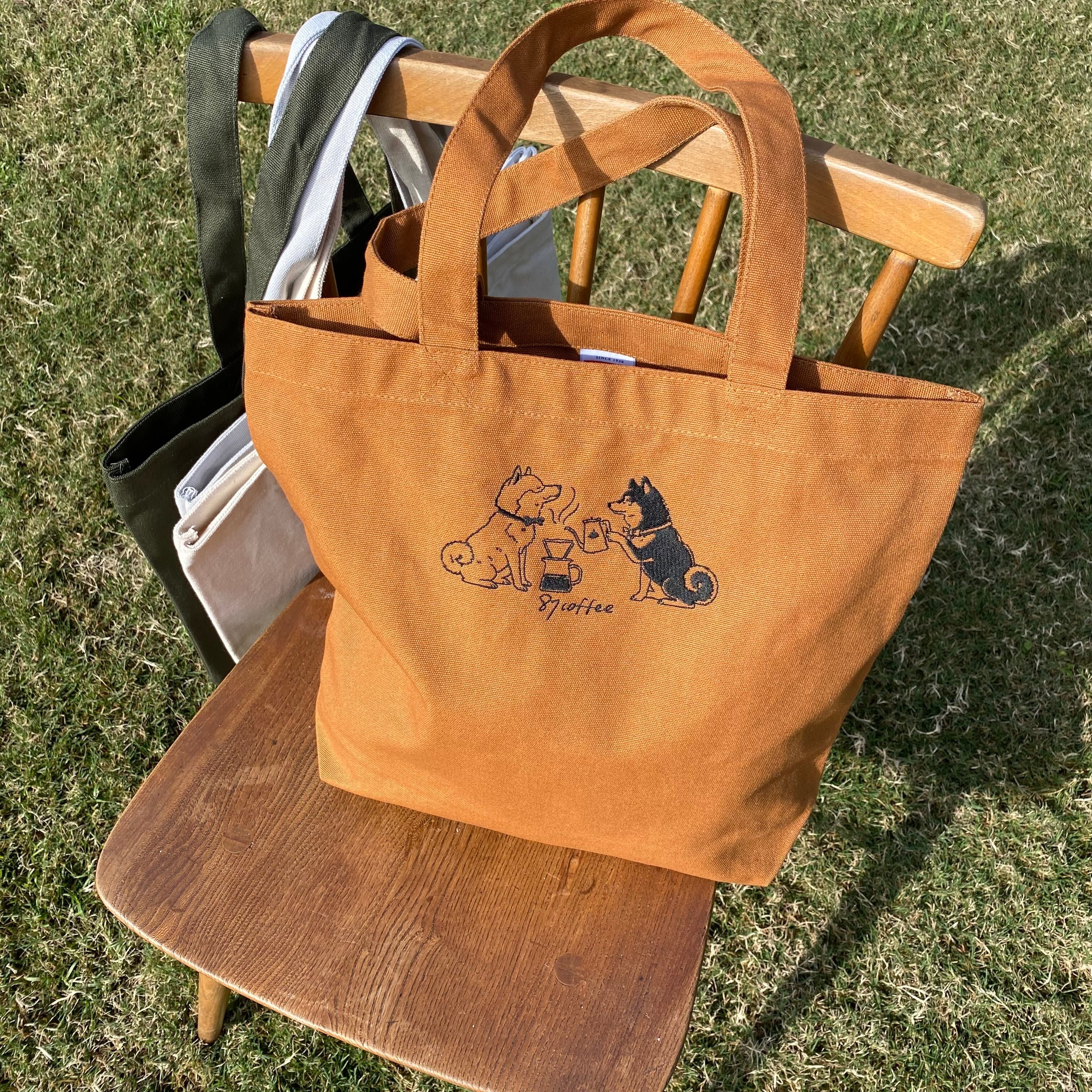 87coffee オリジナル刺繍トートバッグ | 87coffee 自家焙煎珈琲