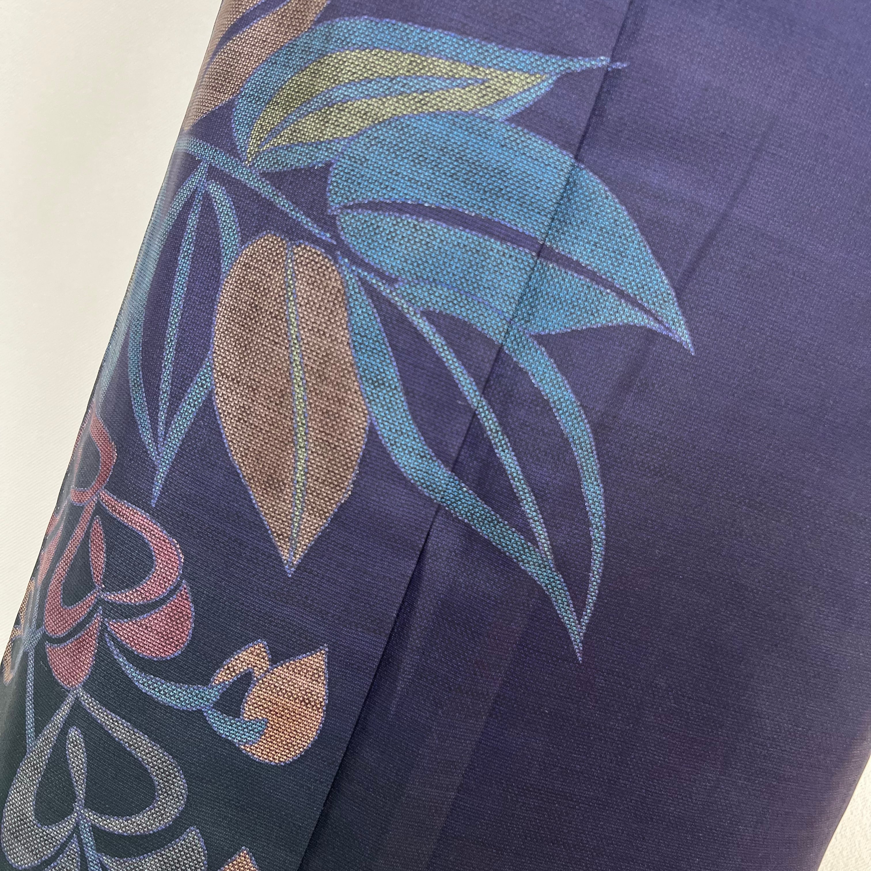 美品【本場大島紬】正絹 染大島紬 訪問着s776 | 着物 夢美月