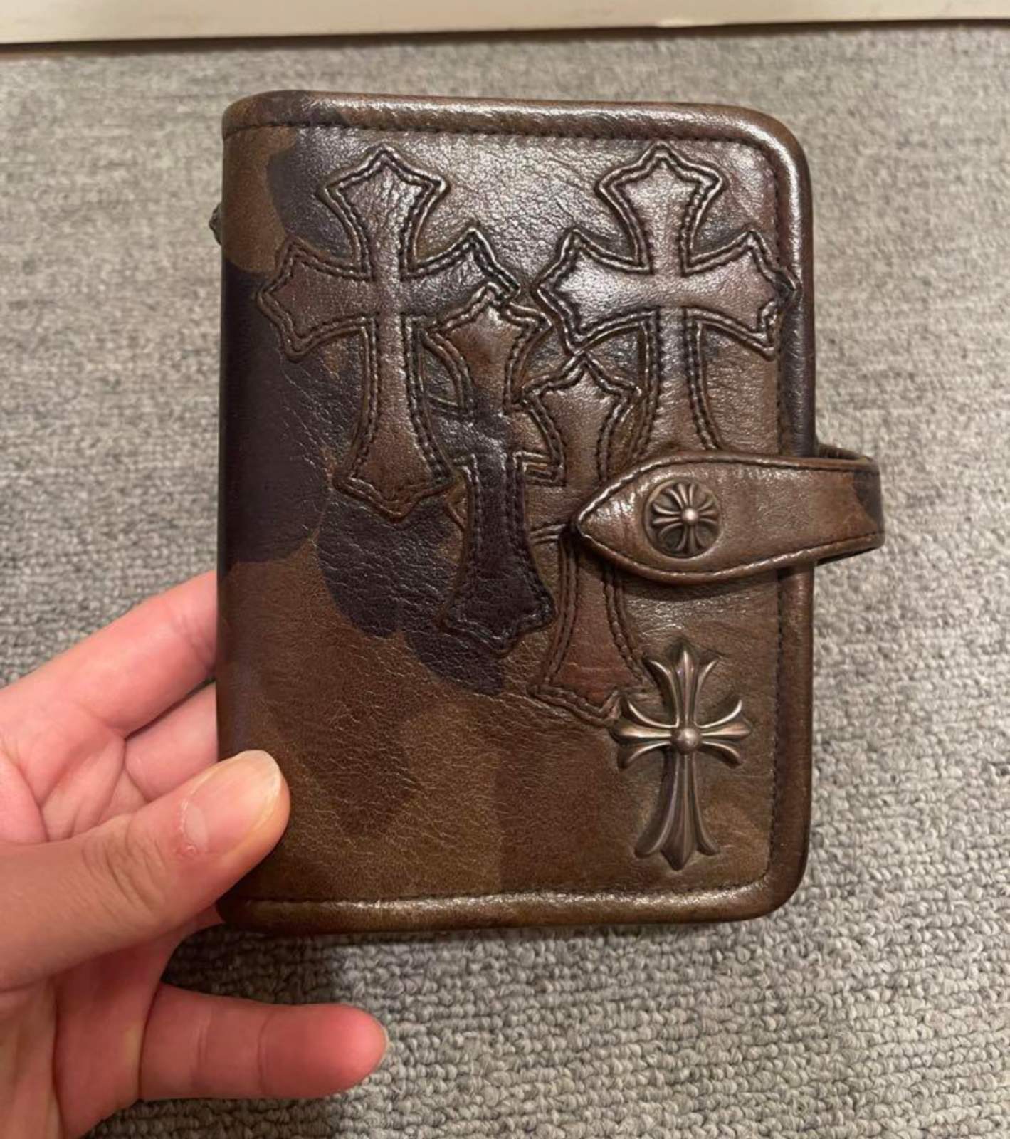 CHROME HEARTS クロムハーツ アジェンダ ミニ 手帳カバー タンクカモ