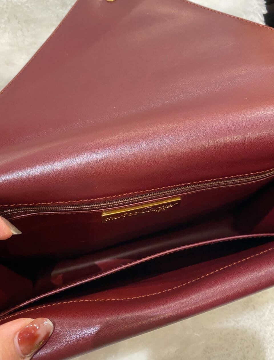 Cartier カルティエ マストライン ボルドー ショルダーバッグ マスト