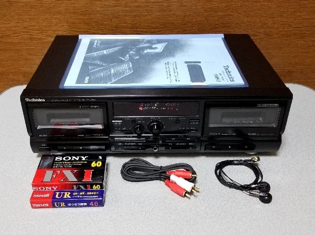 ダブル録音テープデッキ Technics RS-TR4750 録音良好・完動品 | MTR