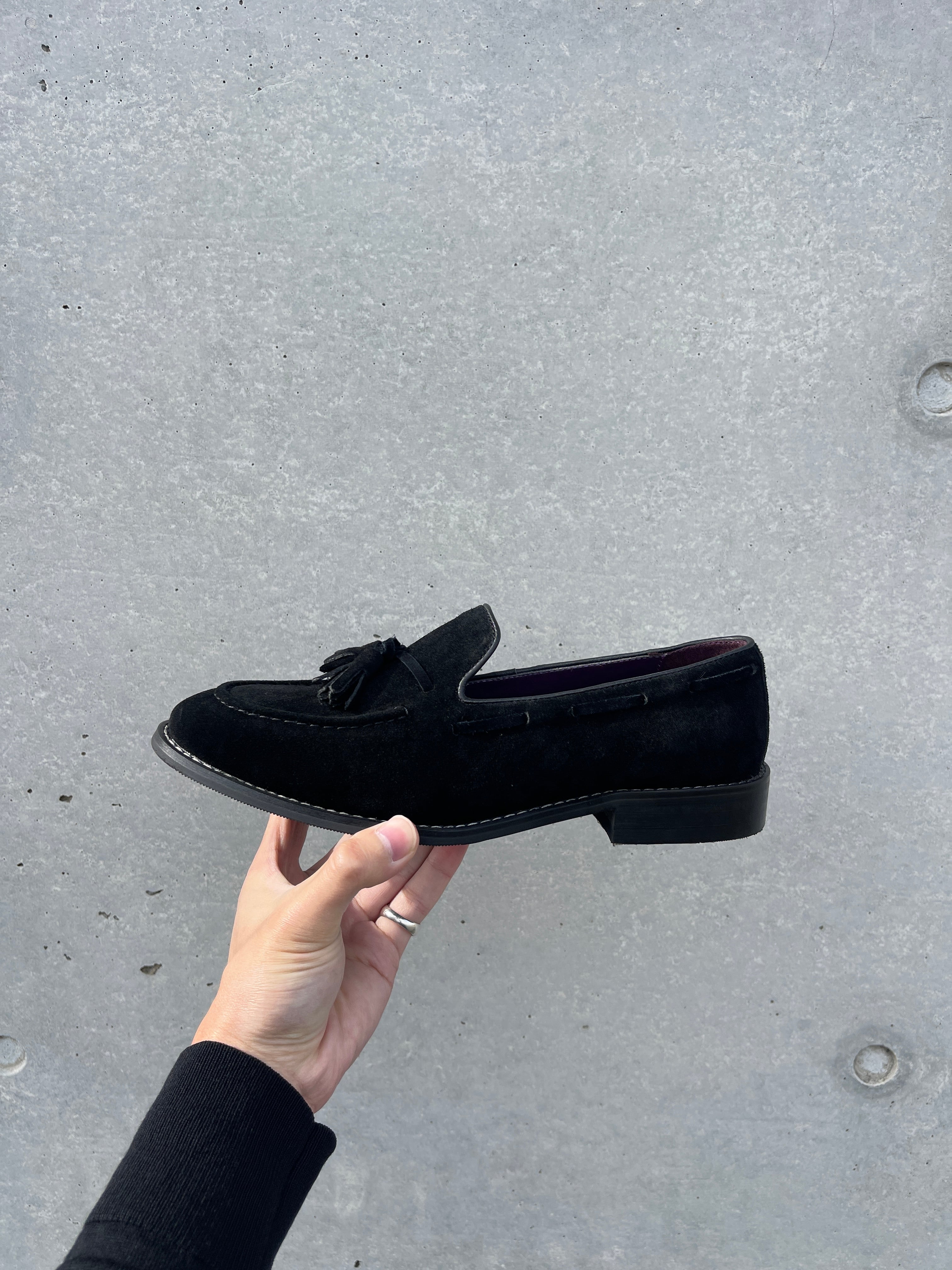 スエードタッセルローファー | Wide Range