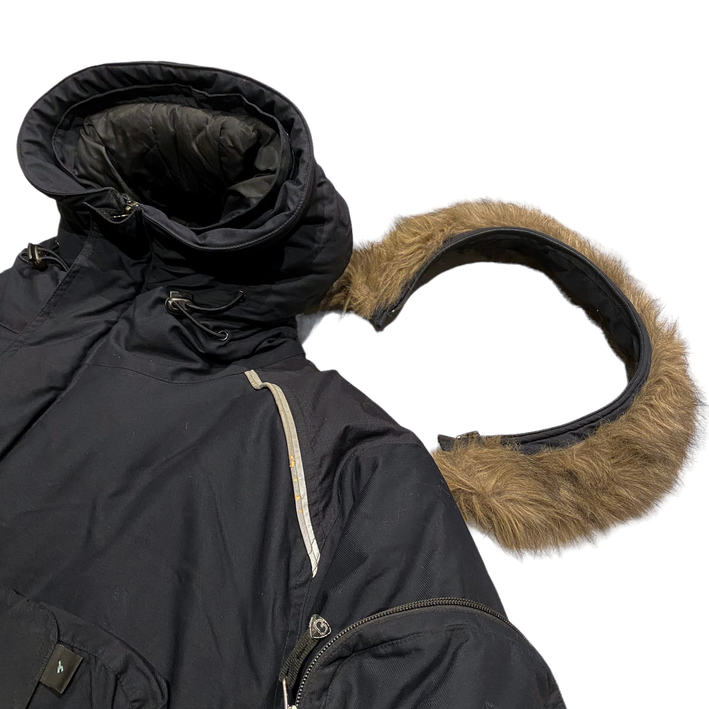 90's NIKE ACG Outer Layer 3 Down Jacket Black XL / ナイキACG