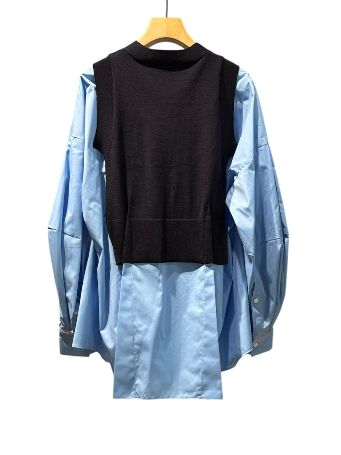 25AW】ENFOLD エンフォルド / FAKE-LAYERED PULLOVER / プルオーバー
