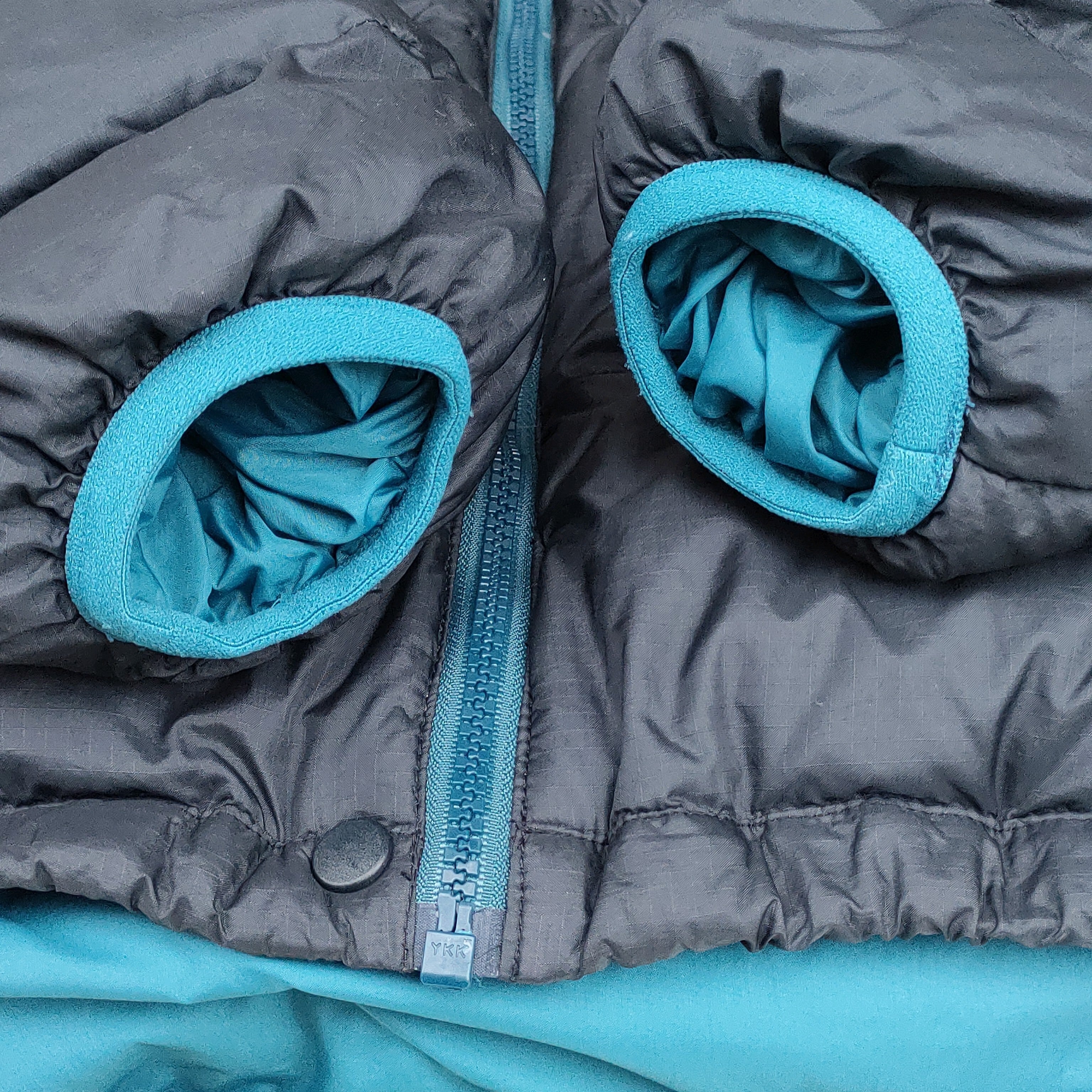 ○【リバーシブル/90s】美品/モンベルmont-bell/ヴィンテージ