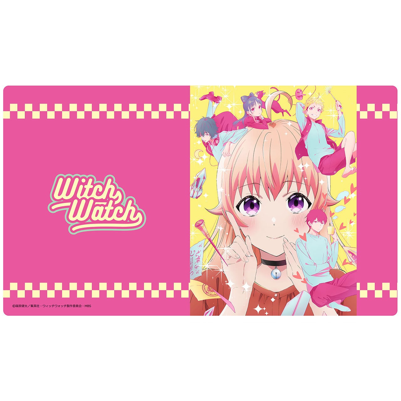 4571576727128受注生産】TVアニメ『ウィッチウォッチ』 ラバーマット
