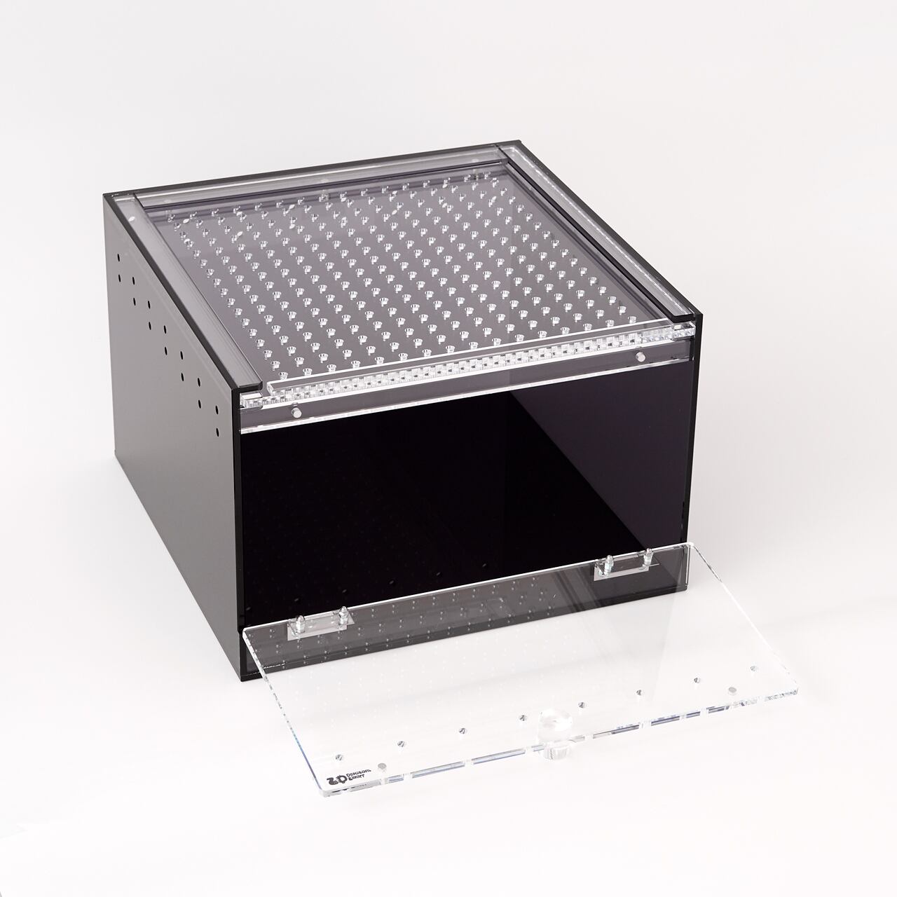 clear1-ブラックver-】W300×D300×H200 Small Dinosaur スモール