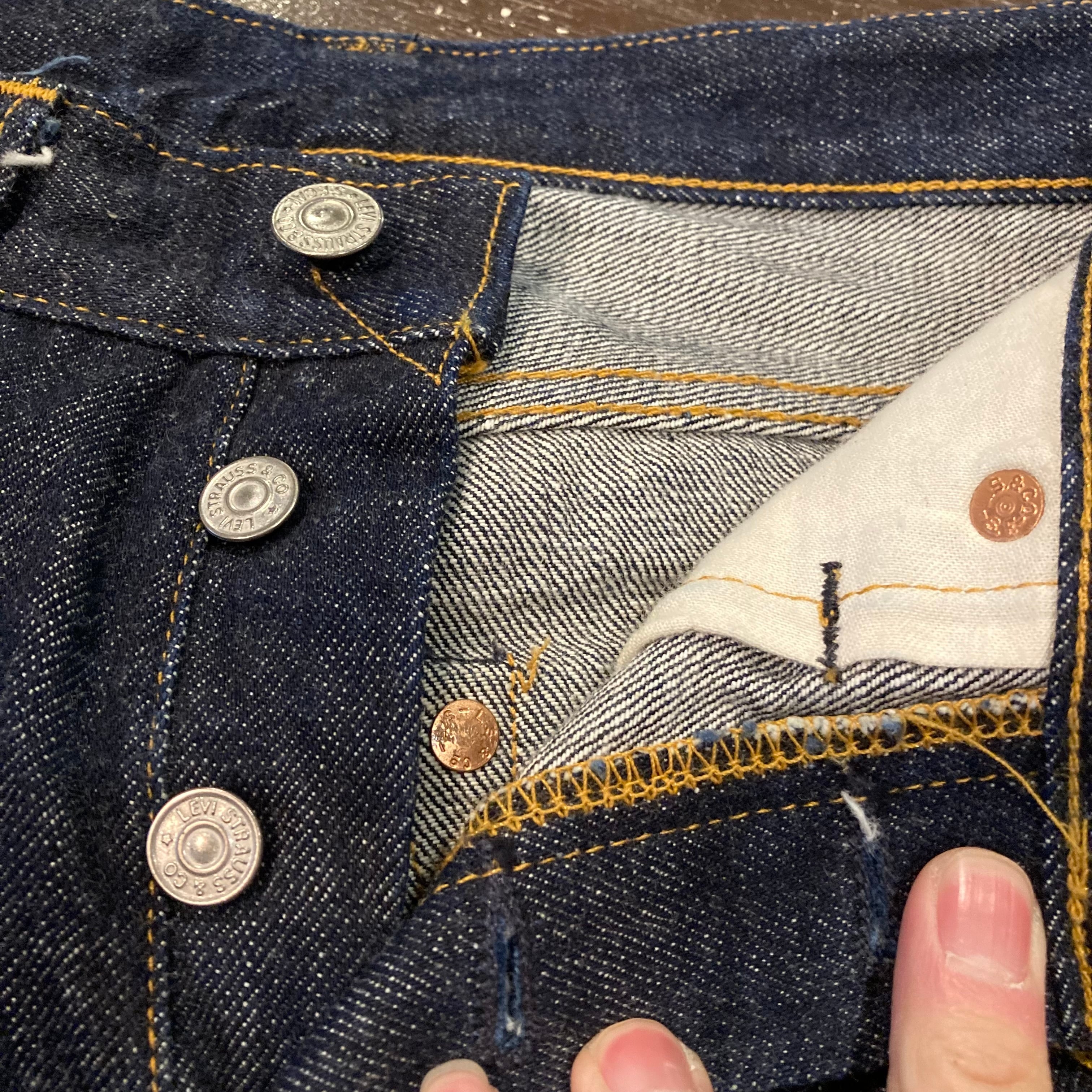 Levi's リーバイス 47501 デニム バレンシア工場 00年製 レプリカ