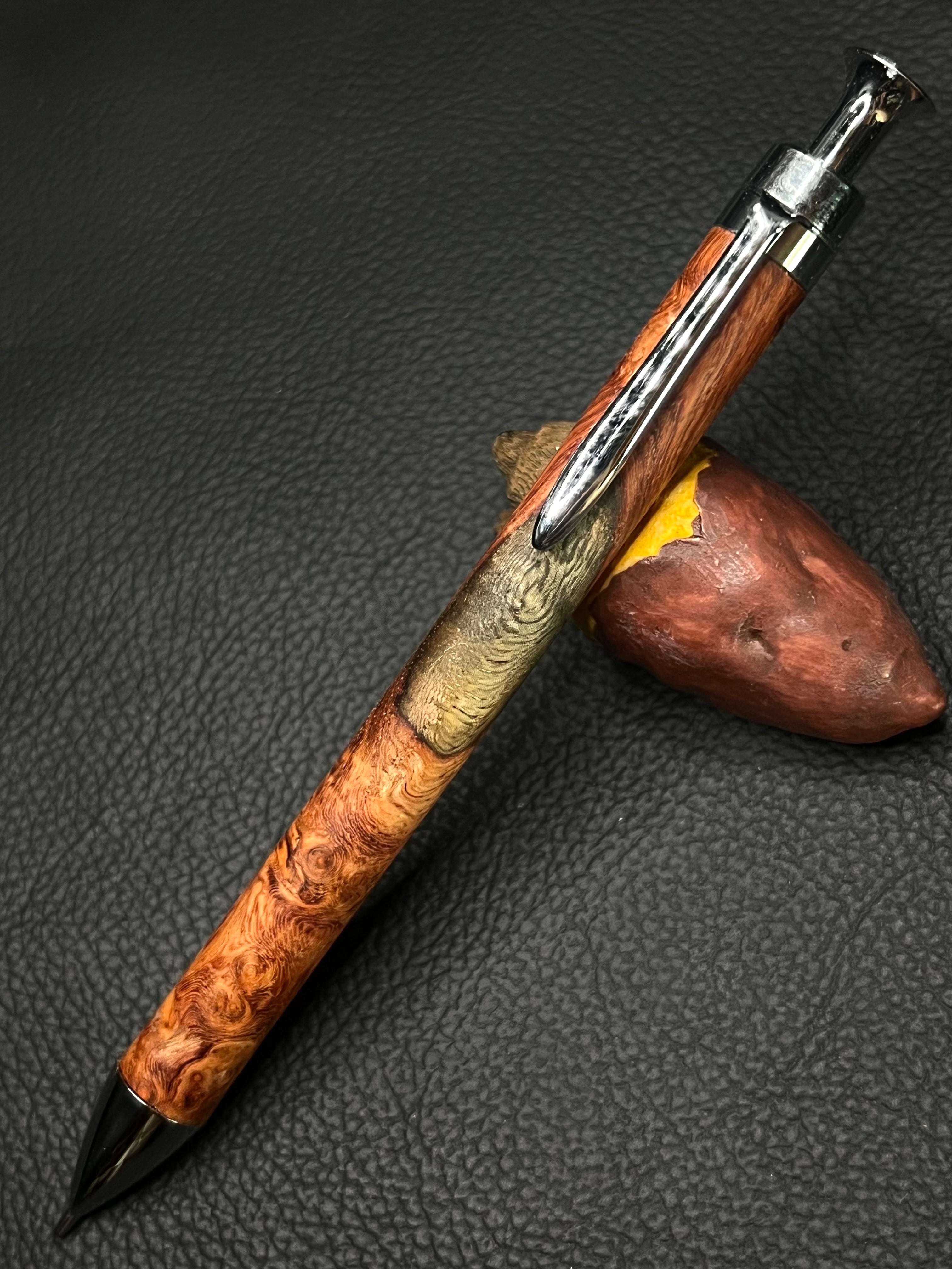 21 極上花梨瘤 青赤 アウトレット | こぶた工房