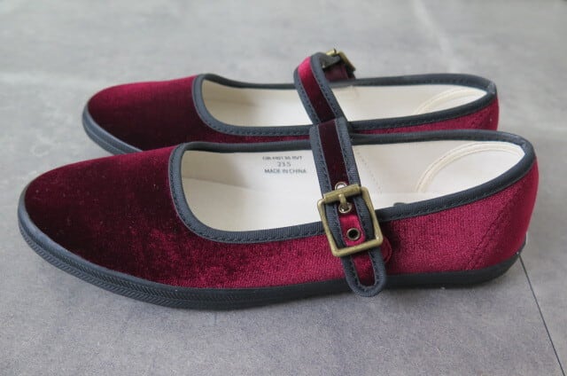 ORCIVAL ベルベット ストラップシューズ | threelog