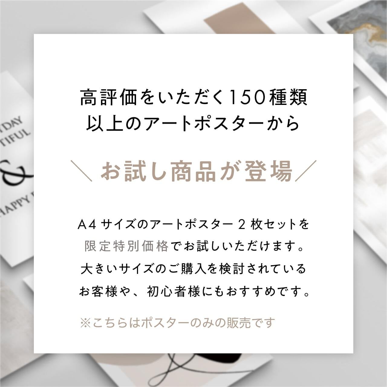 お試し】A4 20種から選べる2枚組 Vol.2/アートポスター | LINSL