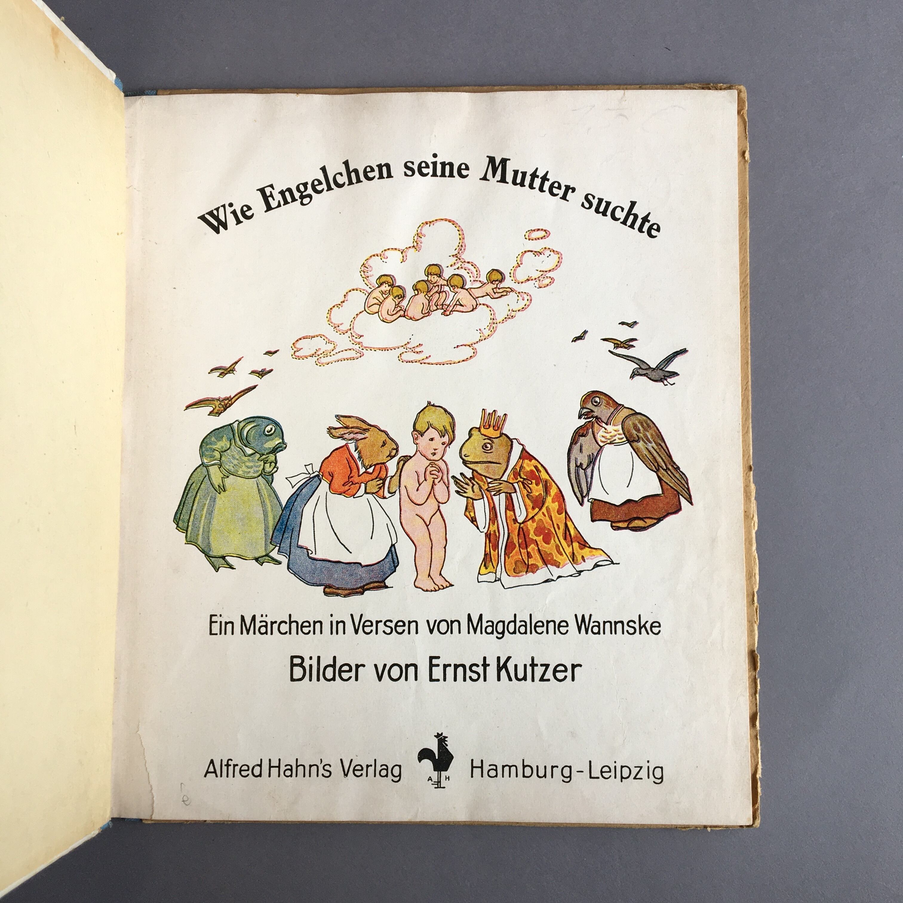 天使がお母さんと出会うまで（ドイツ絵本古書） | 髙橋麻帆書店