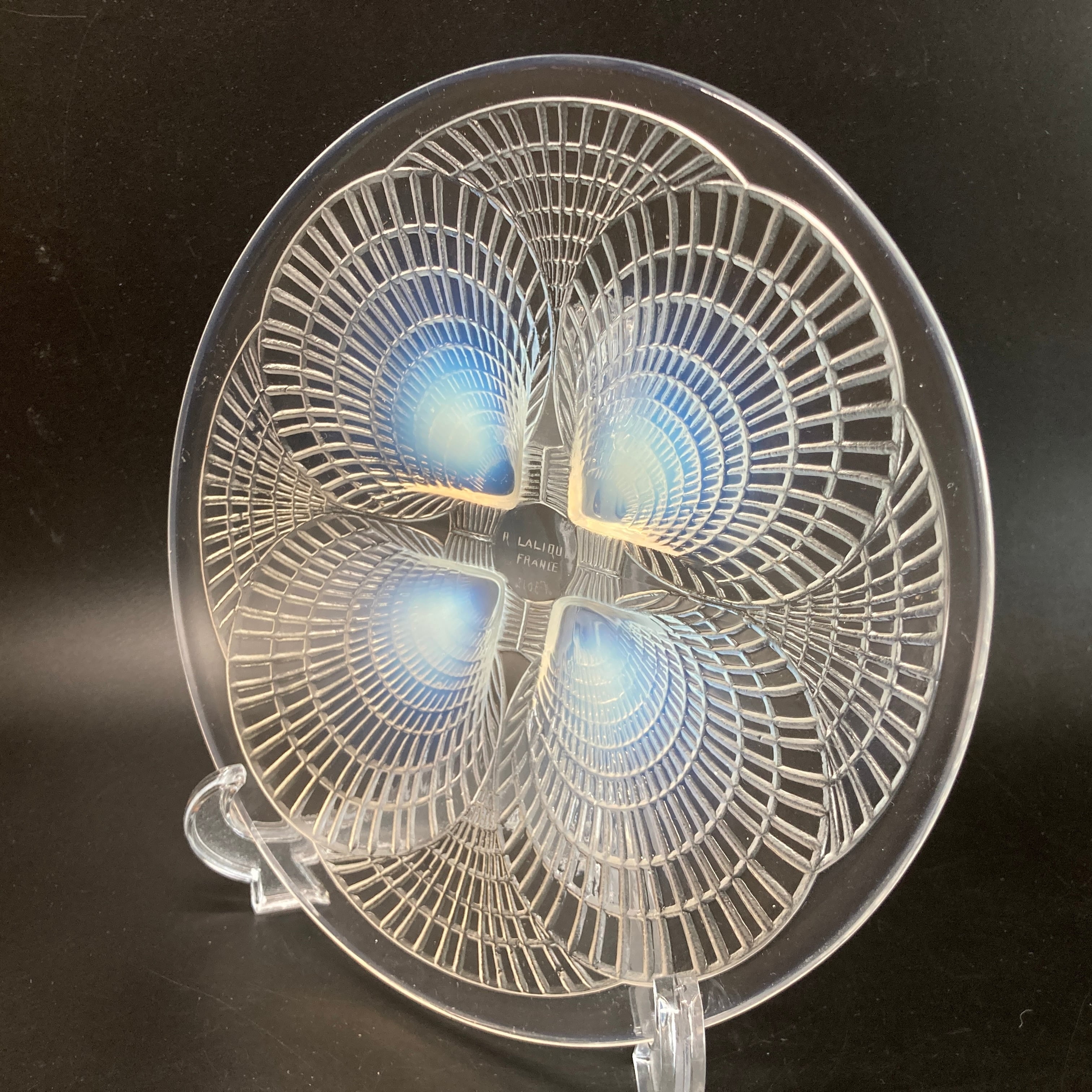 R.LALIQUE ルネ・ラリック オパールセント コキーユ COQUILLE プレート