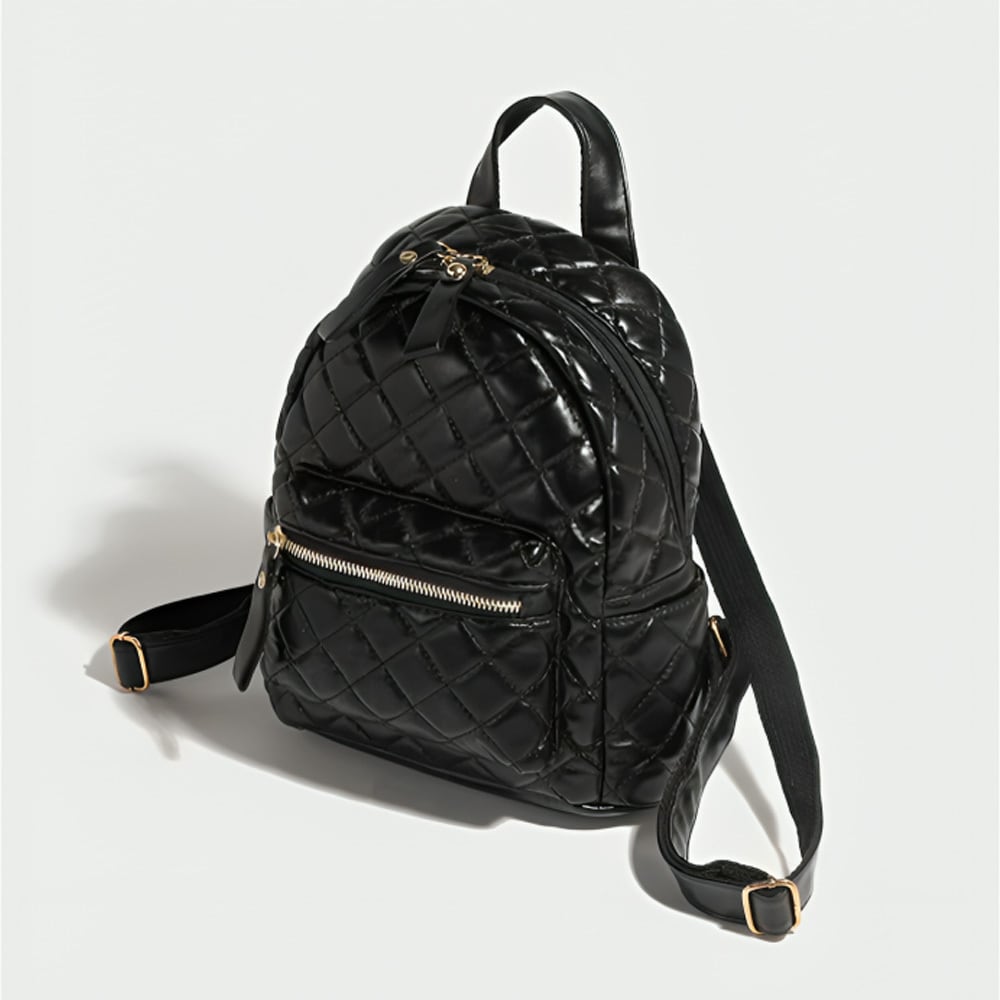 エナメルキルティングリュック・バックパック | 韓国/ワンホン