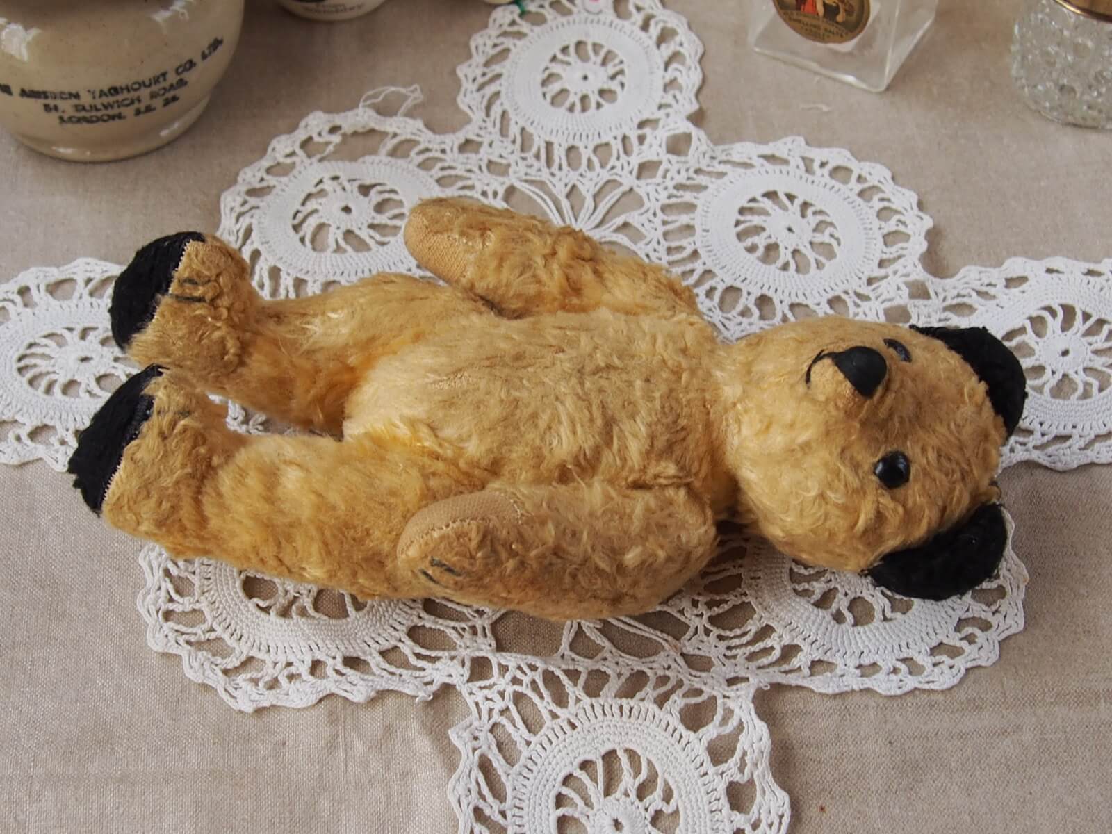 イギリスアンティーク スーティーベア スーティータイプのクマ SOOTY