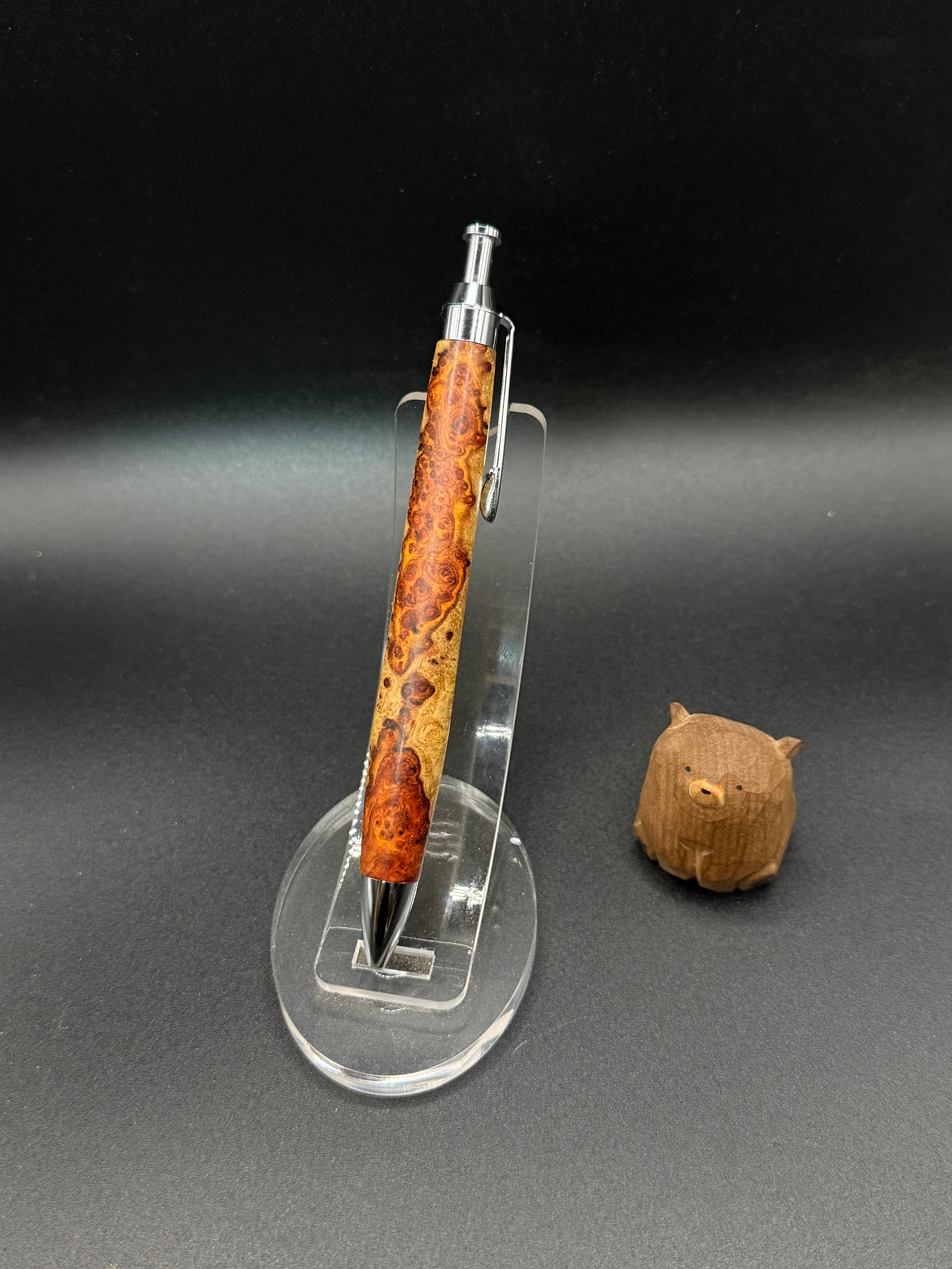 瘤杢の王様:アンボイナバール『本花梨瘤源平』BP | kumacraftcamp