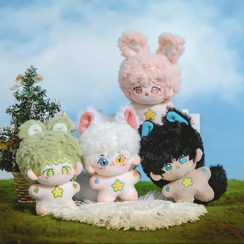 10cm 無属性 ぬいぐるみ 男の子 着せ替えぬいぐるみ ヒトデ綿人形