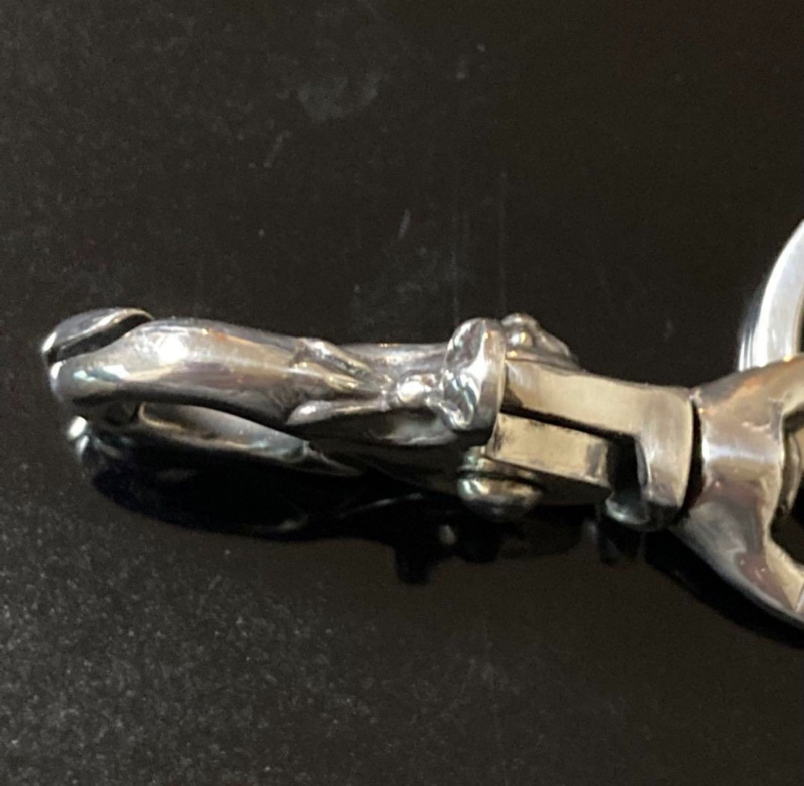 CHROME HEARTS クロムハーツ クリップ スイベル クロスボール ダガー