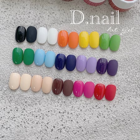 D.nail アートジェル（極ジェル）15色セット（01-15） #79728 | プラス