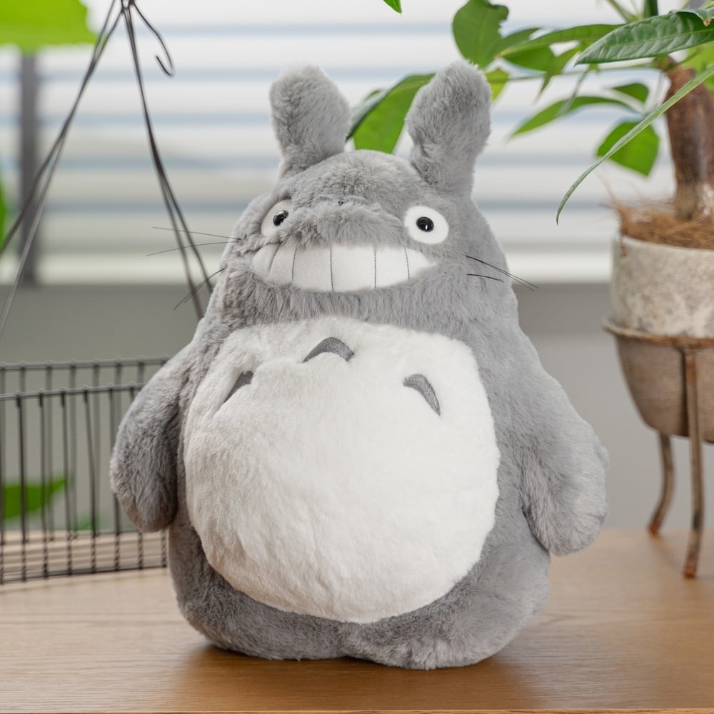 となりのトトロ ぬいぐるみ Mサイズ（ふんわり大トトロ 笑い/2138