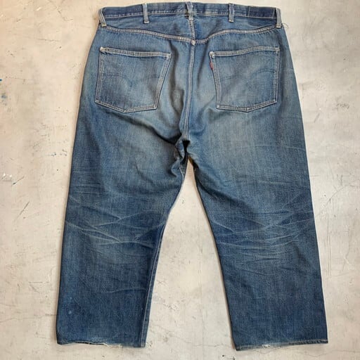 60's LEVI'S リーバイス 501 Big E ウエストシングル Vステッチ 足長R