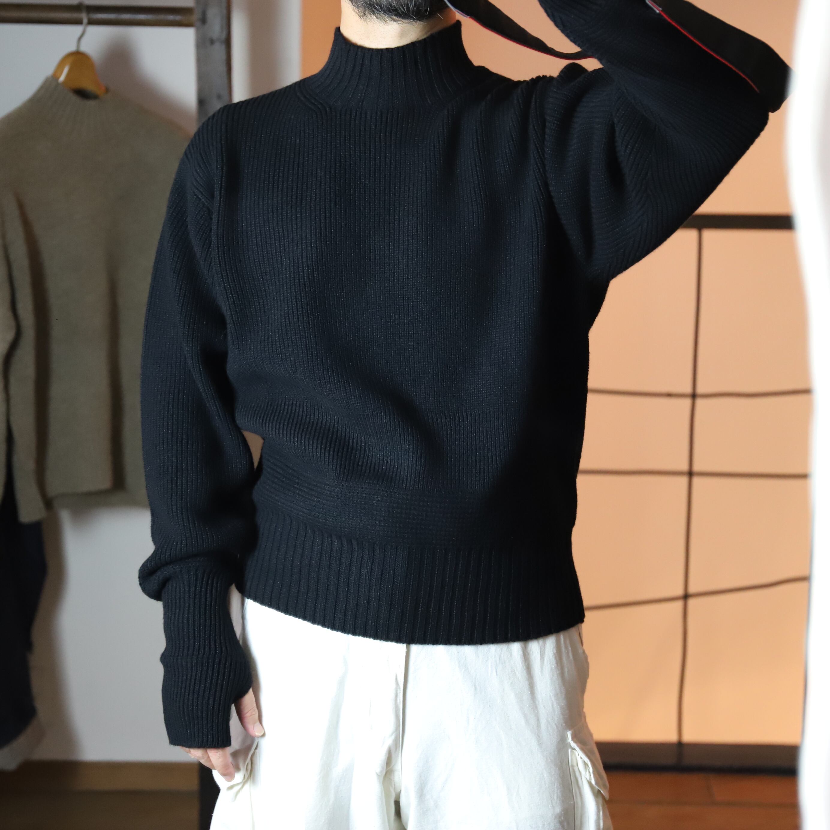 MAATEE&SONS / LAMB和紙 ARMY SWEATER | TIBETAN MARKET