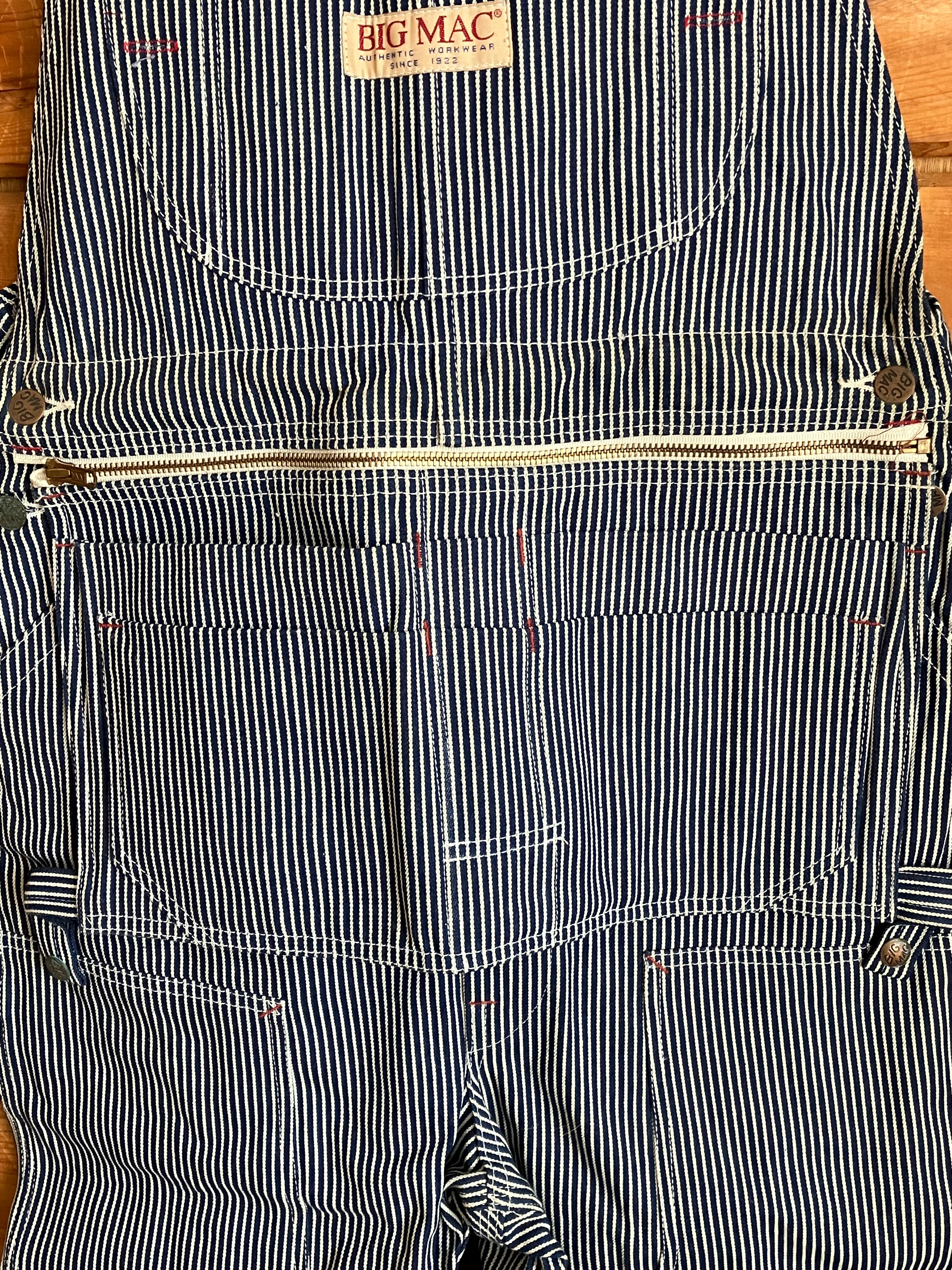 80's BIG MAC ヒッコリーオーバーオール(エプロン付き) | CORRINA CORRINA