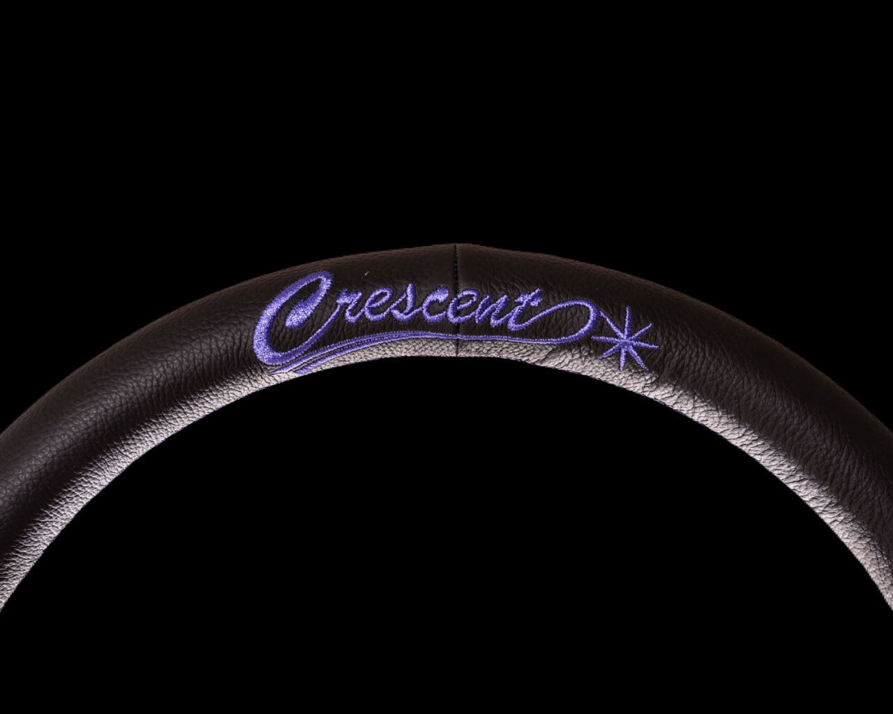 リアルレザーオリジナルステアリング 33パイ パープル | Density