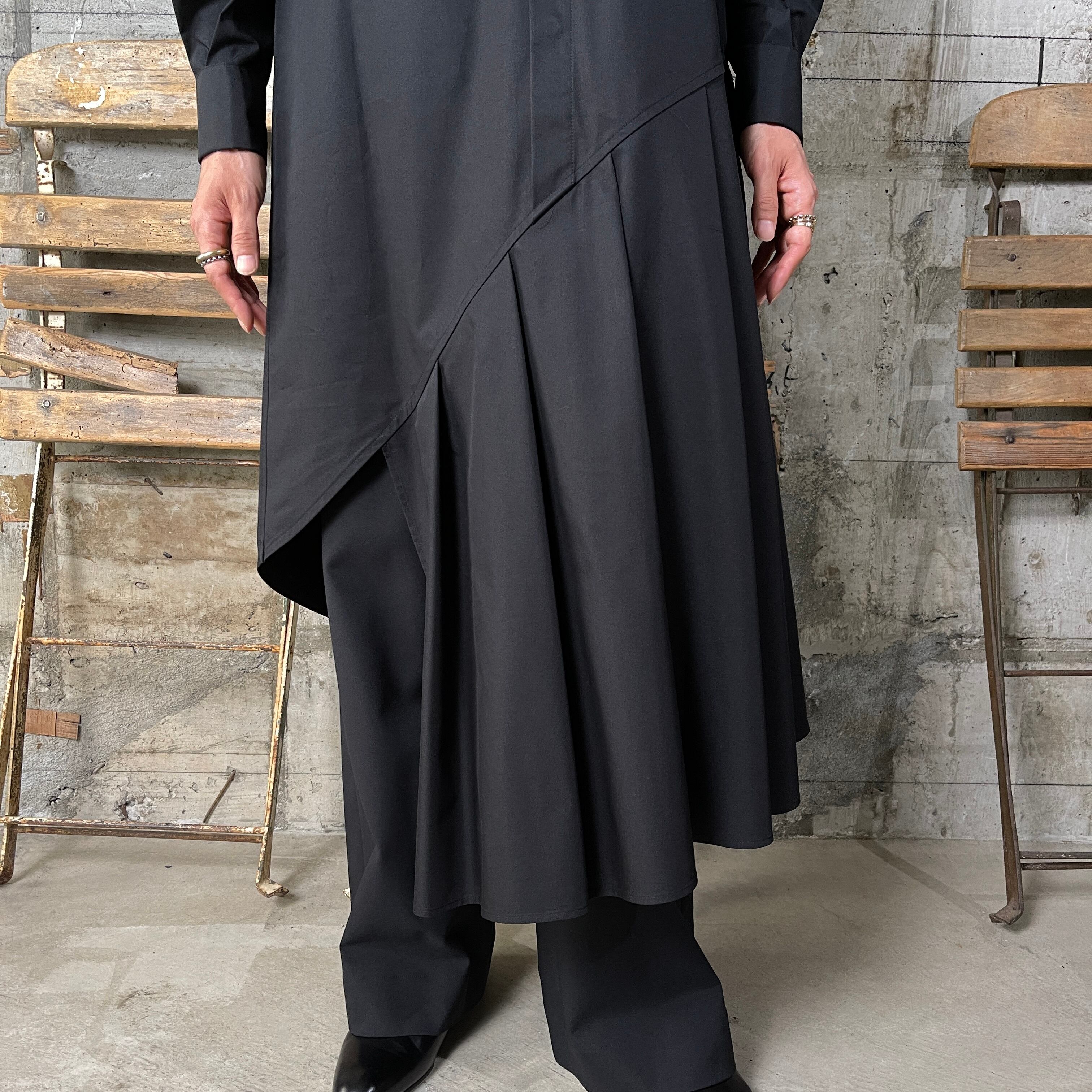 HYKE【ハイク】T/C BOSOM SHIRT DRESS (16188) | glamour online