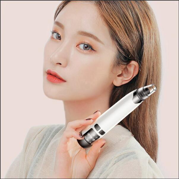 毛穴吸引器 美顔器毛穴クリーン USB充電式 ニキビ吸引 黒ずみ吸出 美肌